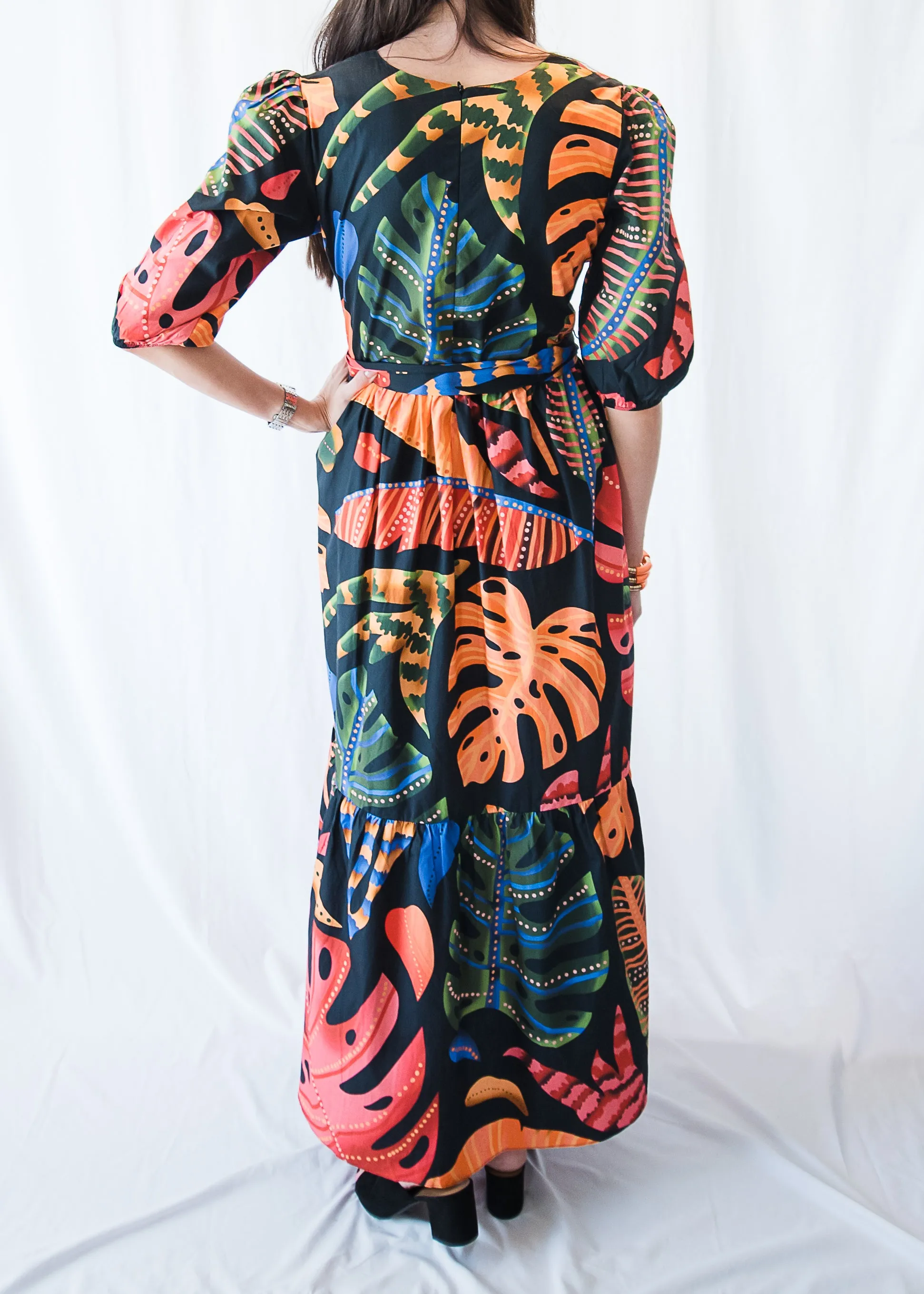 Take It or "Leaf" It Multi-Colored Maxi