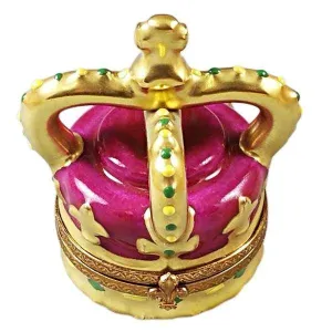 Tall Crown limoges box
