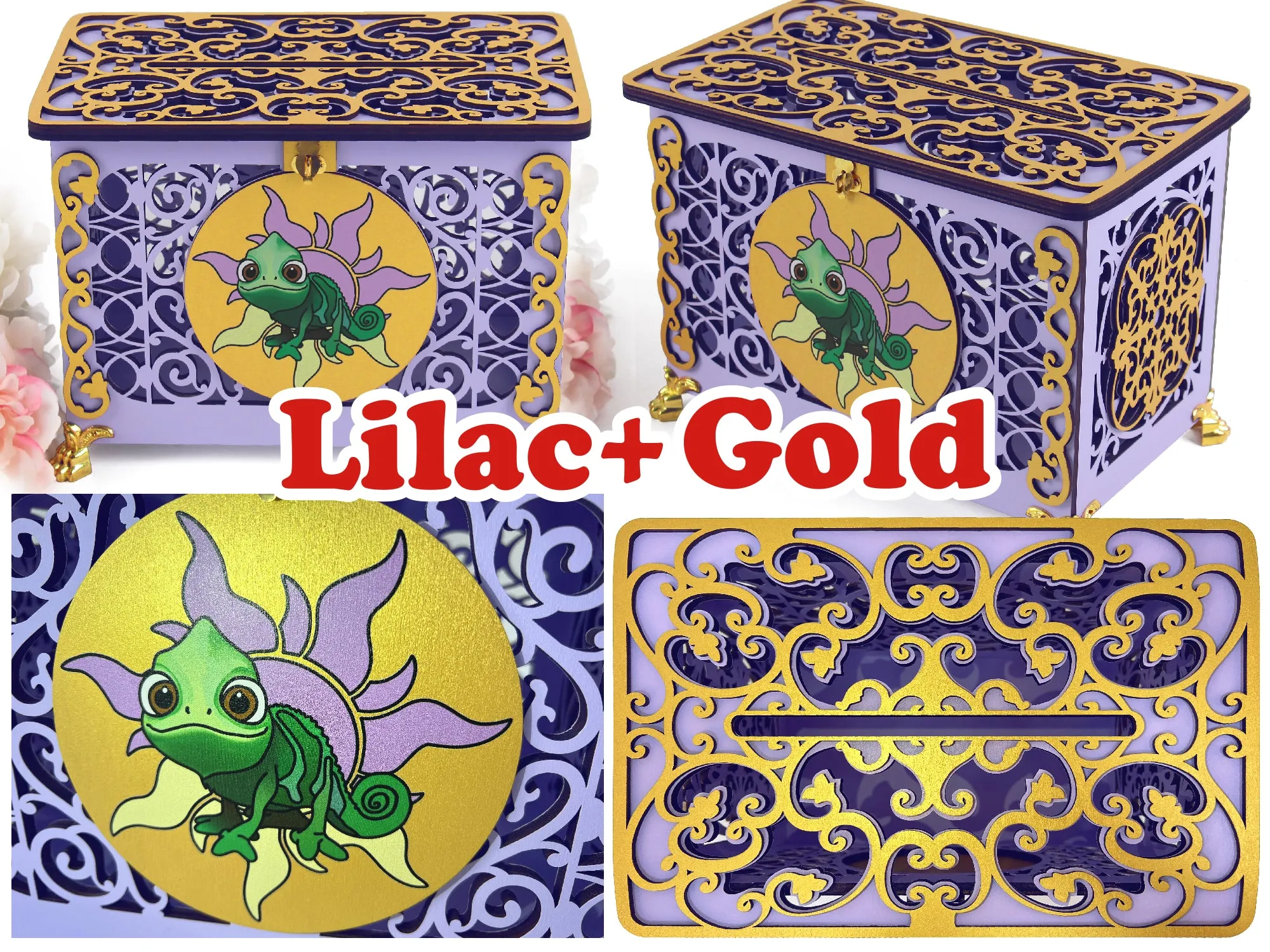 Tangled Wedding Card Box, Quinceanera Envelopes Holder, Wedding Reseption Decor, Money Gifts, Wishes Well, Wedding Gift, Handmade Gifts