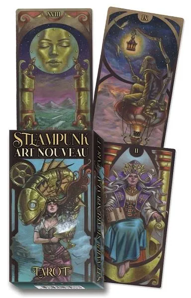 Tarot Steampunk Art Nouveau