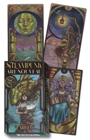 Tarot Steampunk Art Nouveau