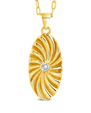 Tarte Normande CZ Pendant Necklace