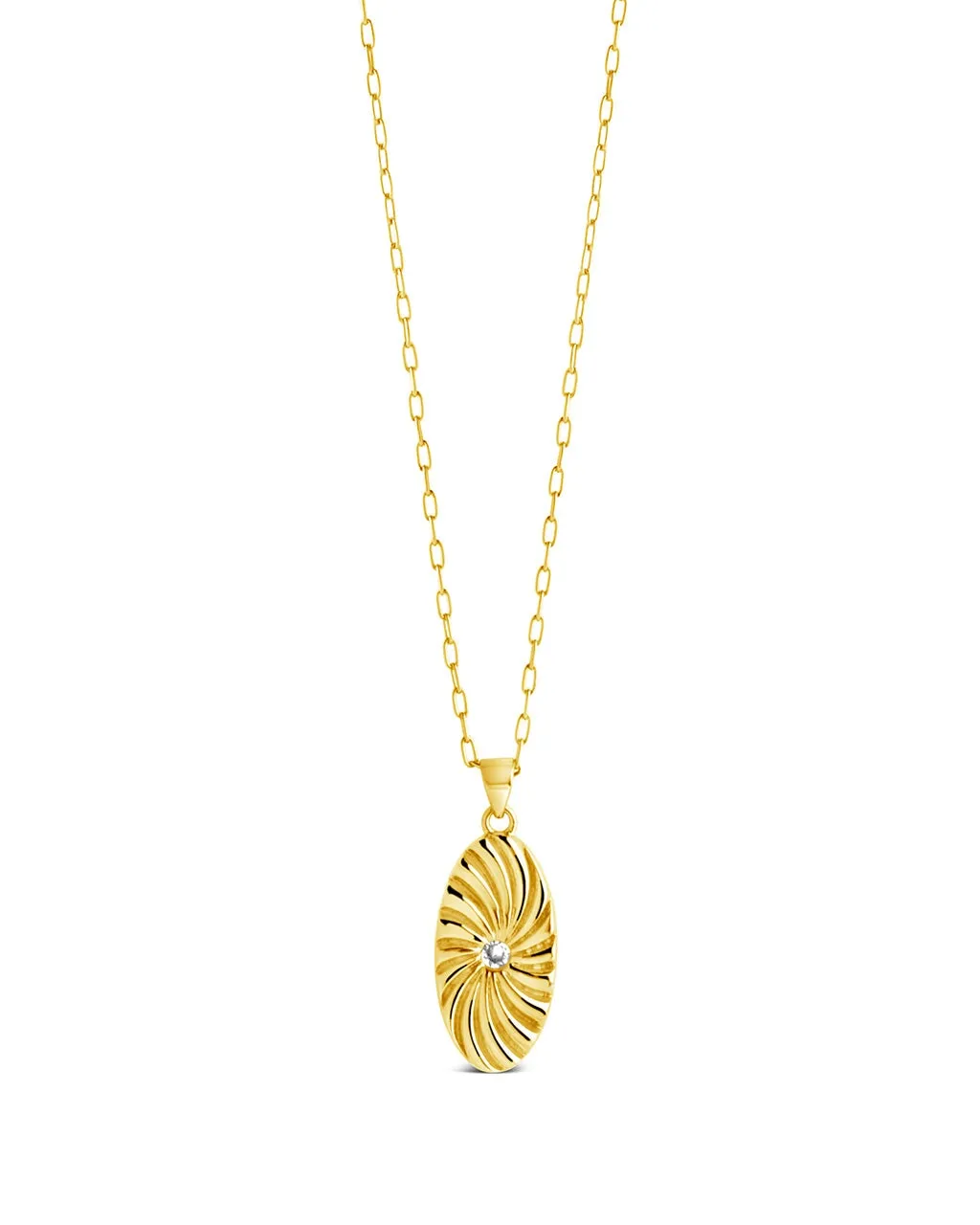 Tarte Normande CZ Pendant Necklace