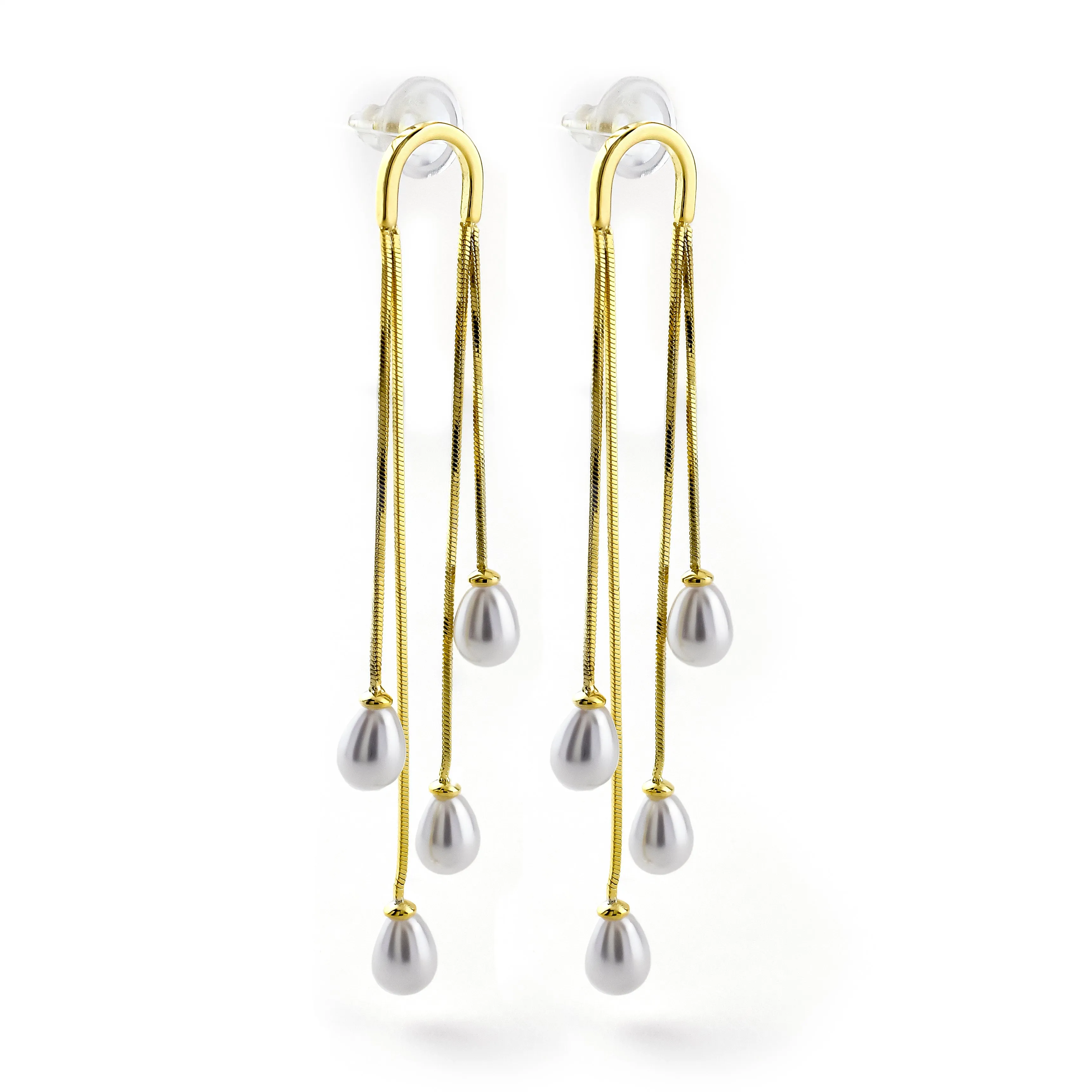 Teardrop Earrings Gold
