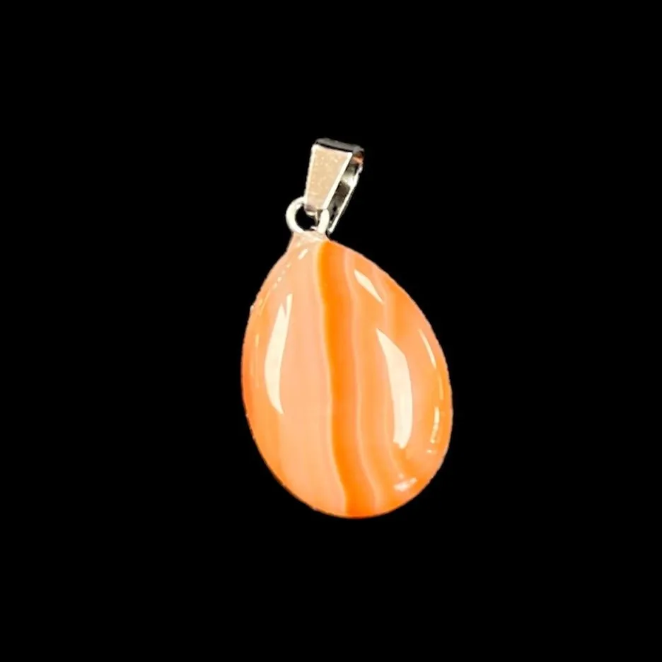 Teardrop Pendant - Assorted Materials