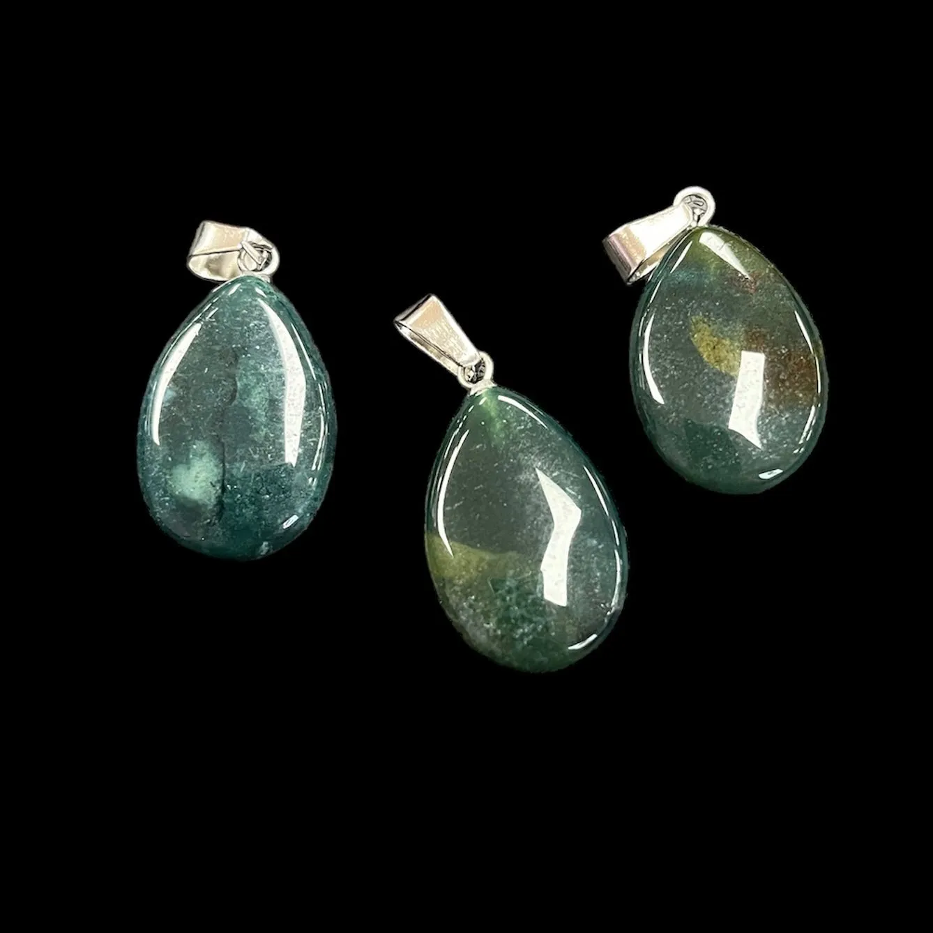 Teardrop Pendant - Assorted Materials