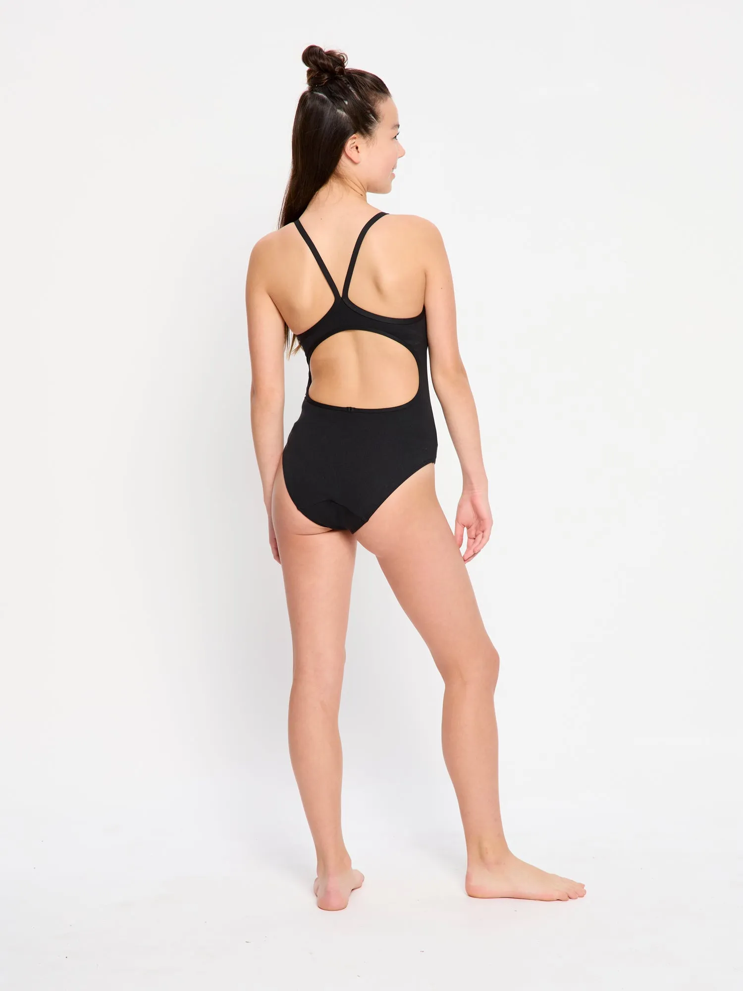 Teen Swimwear Performance One Piece Light-Moderate Black