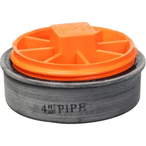 Testite IPS 86400 4-Inch T-Cone Cleanout Test Plug, 1-Pack