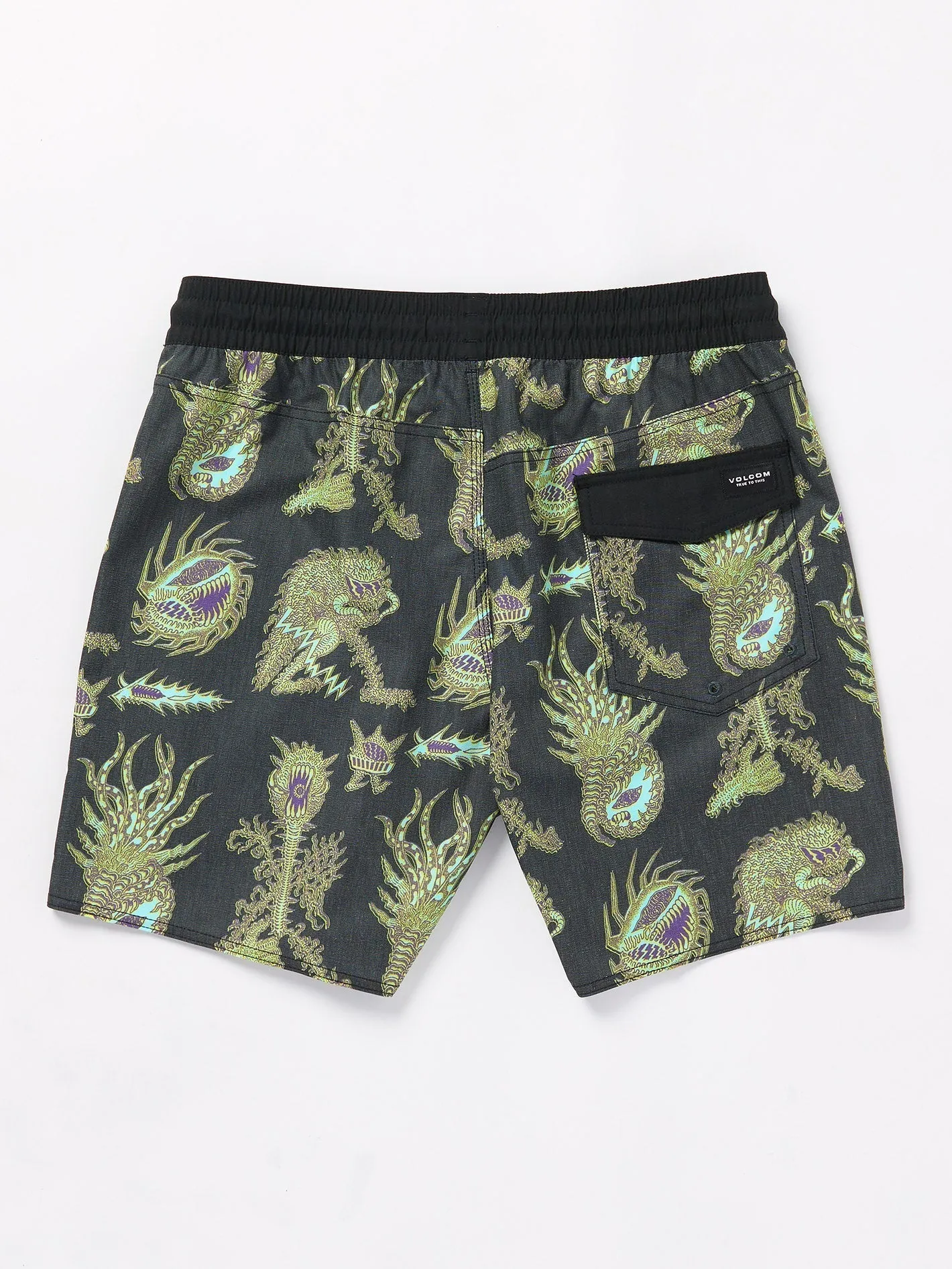 Tetsunori Trunk 17" Boardshort - BLACK