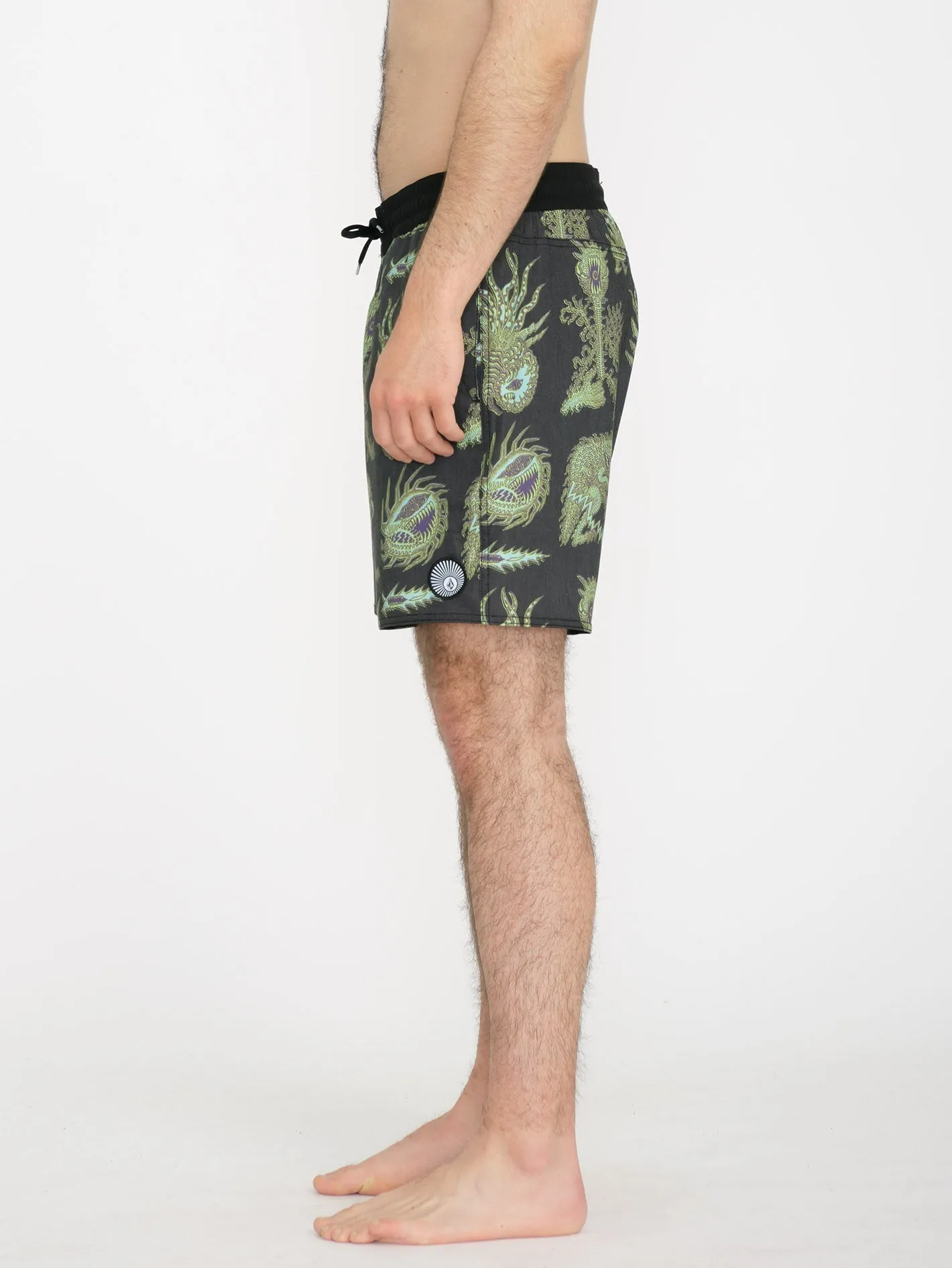Tetsunori Trunk 17" Boardshort - BLACK