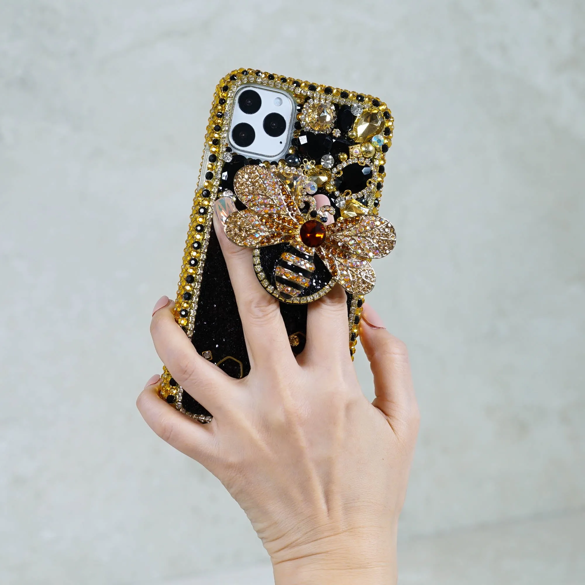 The Bumblebee Design   PopSockets PopGrip (Style PS109)