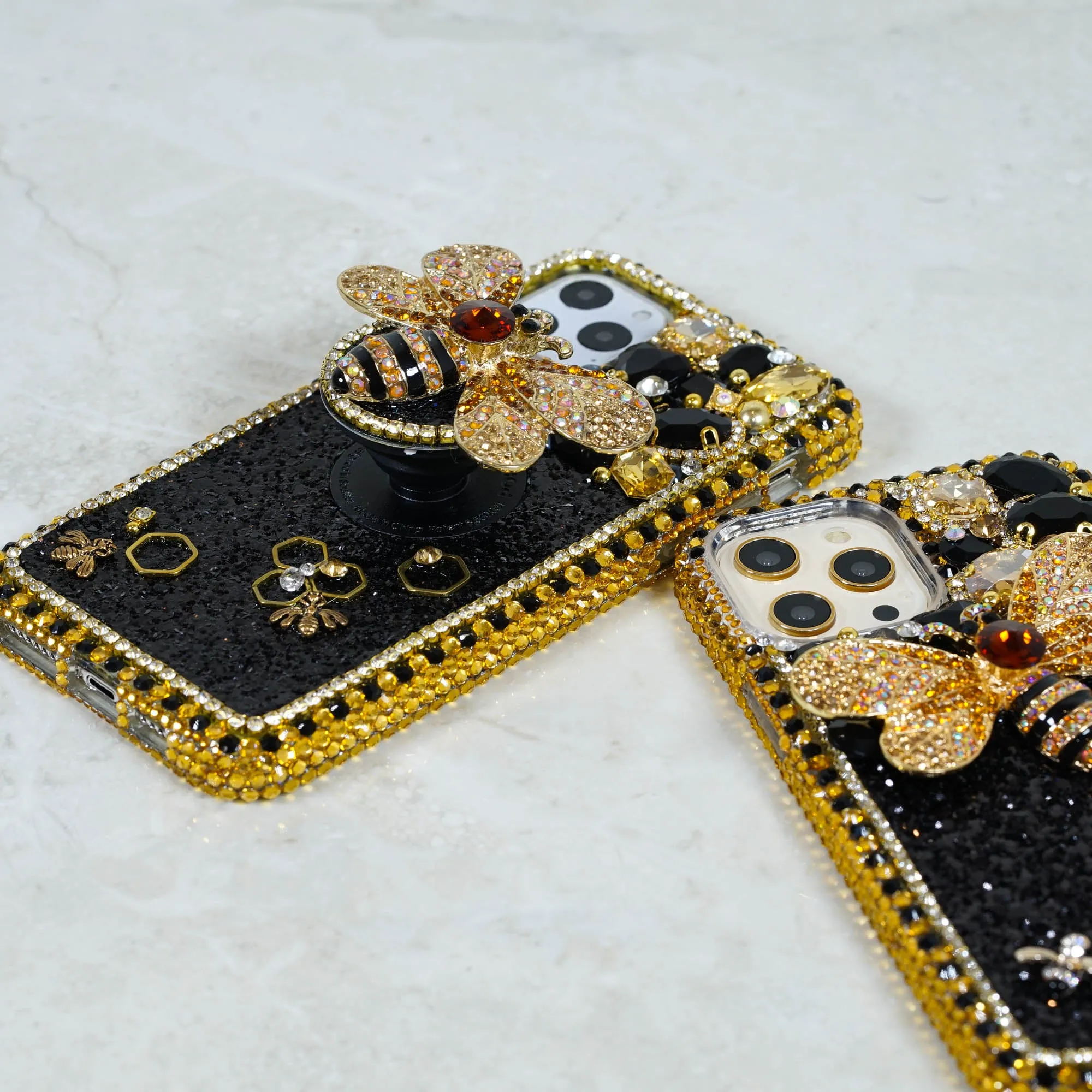 The Bumblebee Design   PopSockets PopGrip (Style PS109)