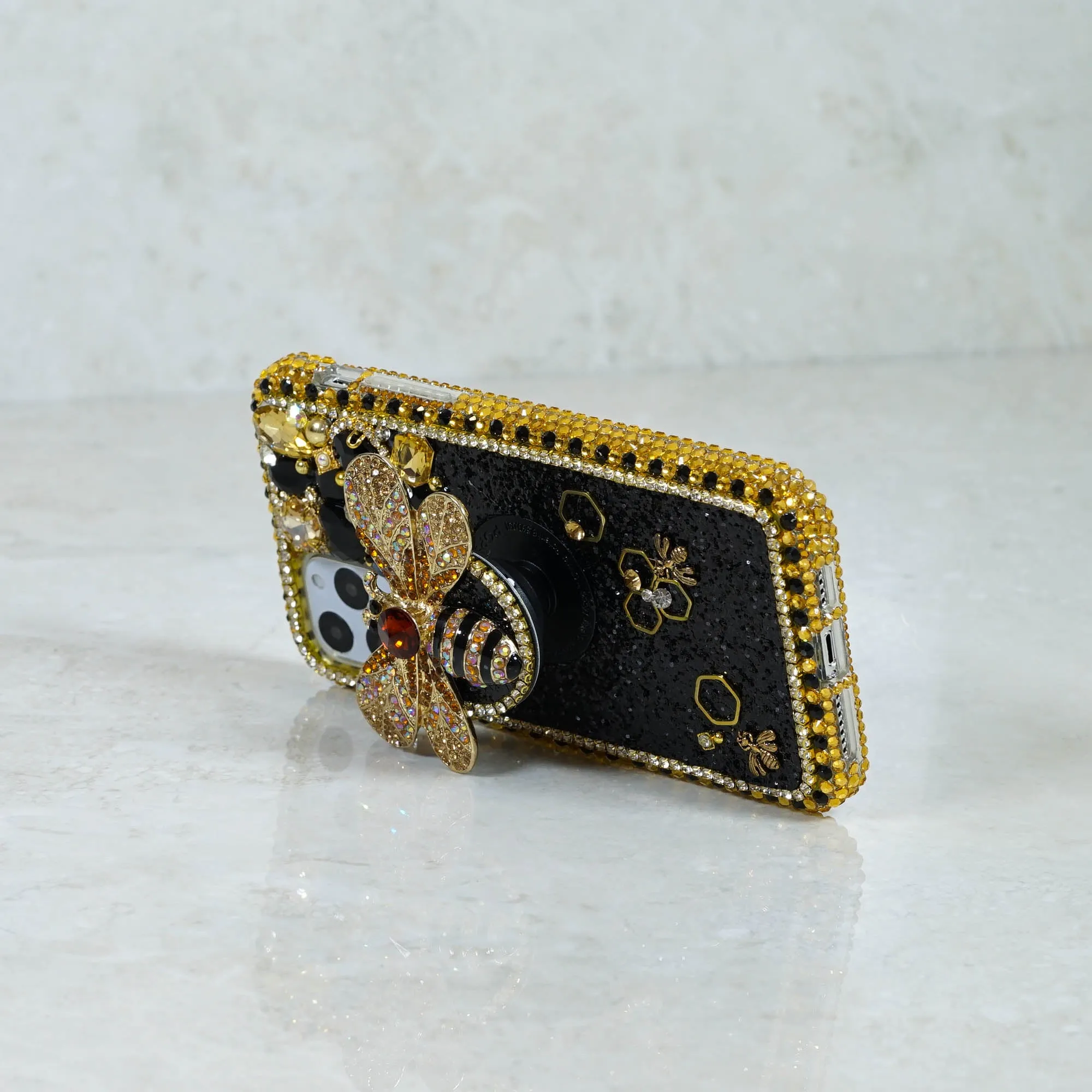 The Bumblebee Design   PopSockets PopGrip (Style PS109)