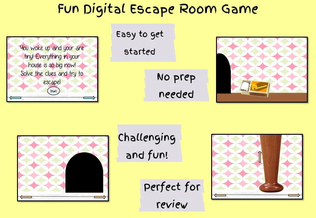 The Digestive System Lesson and Escape Room Bundle