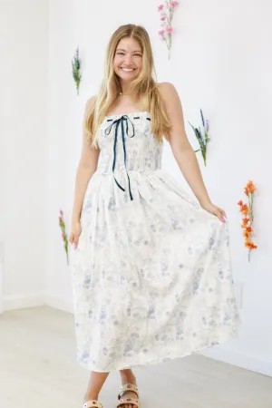The Flower Girl Midi Dress
