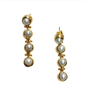 The Lydia Quad Pearl Drops