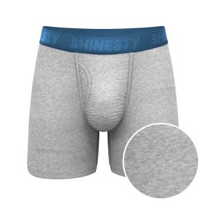 The Physical Education -  Heather Grey and Blue Ball Hammock