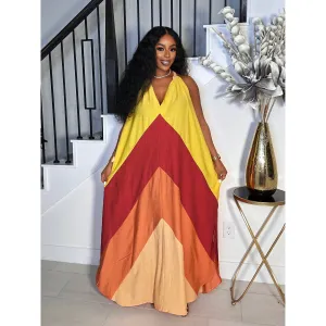 THE SLAY QUEEN MULTI COLOR DRESS