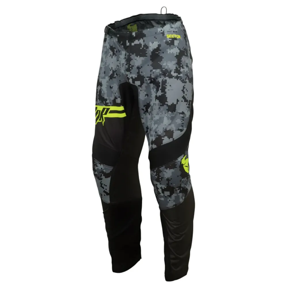 Thor Sector Digi Black/Camo Pants