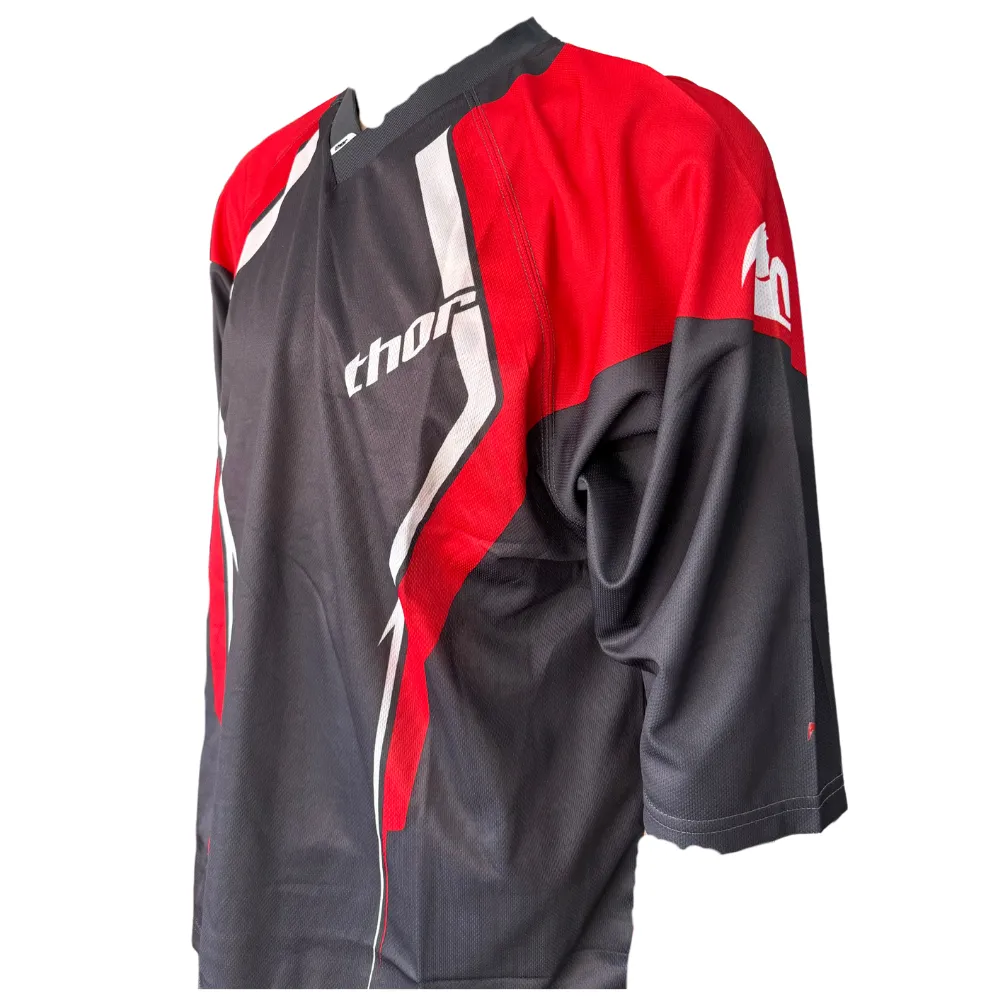 Thor Static Charcoal/Red Jersey