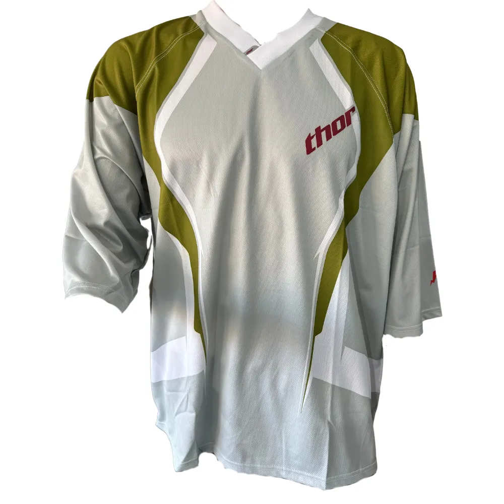 Thor Static Silver/Olive Jersey
