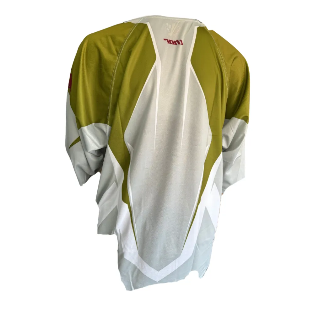 Thor Static Silver/Olive Jersey