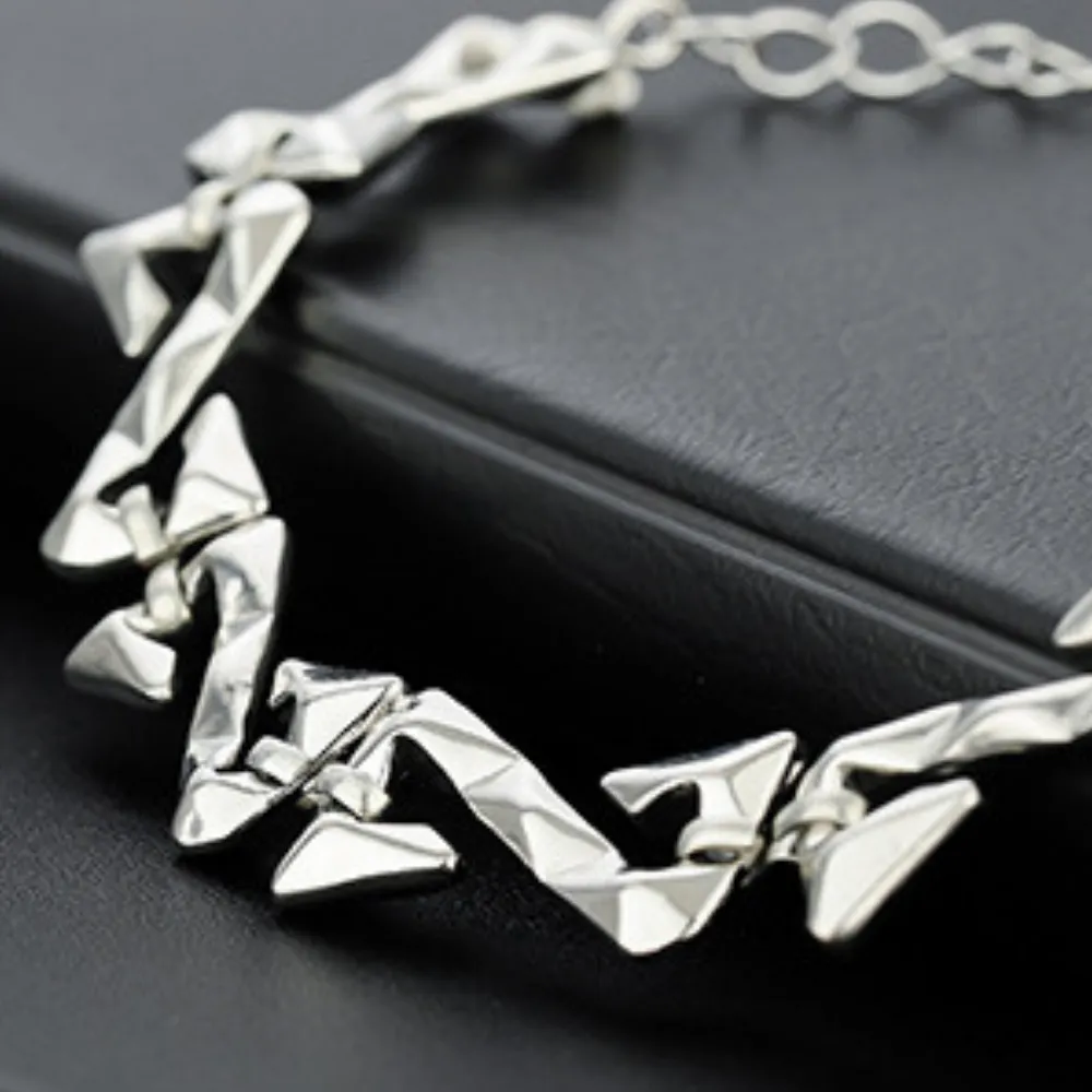 Thorn Alphabet Cuban Bracelet