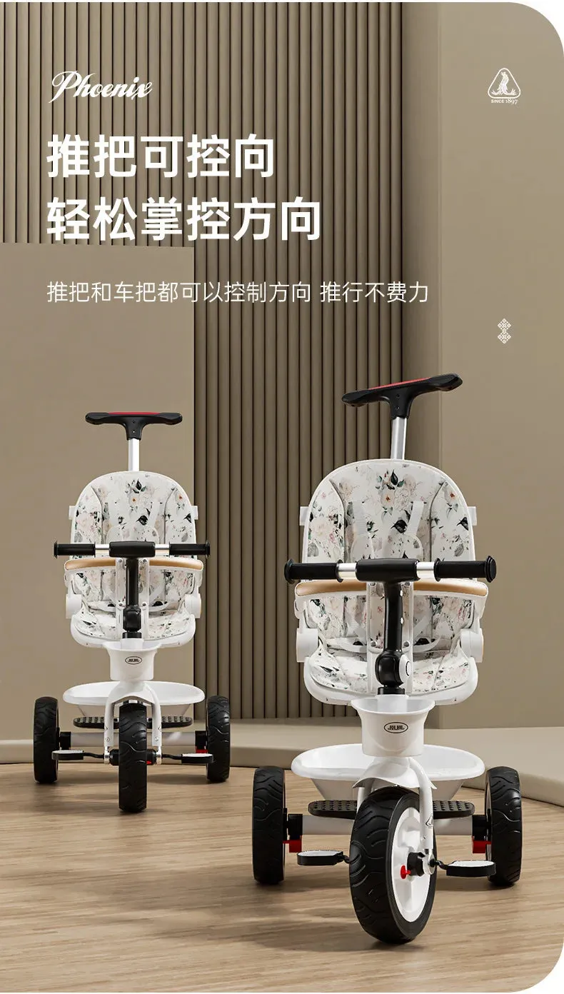 Three Wheels Tricycle Large Pusher Baby Stroller