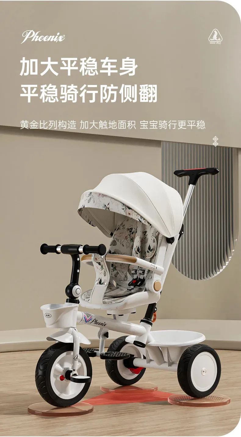 Three Wheels Tricycle Large Pusher Baby Stroller
