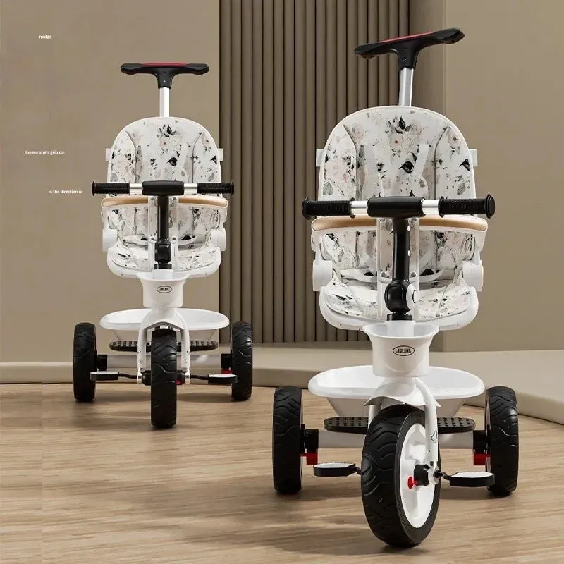Three Wheels Tricycle Large Pusher Baby Stroller