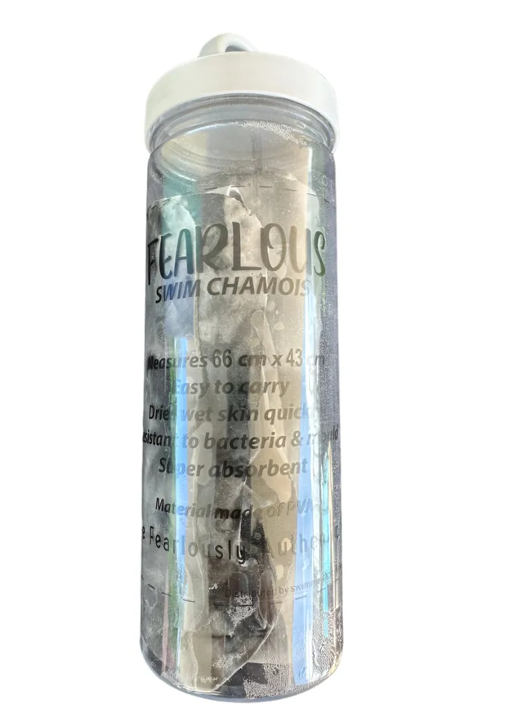 TIE DYE CHAMOIS LARGE 66cm x 43cm - GREY CLOUD