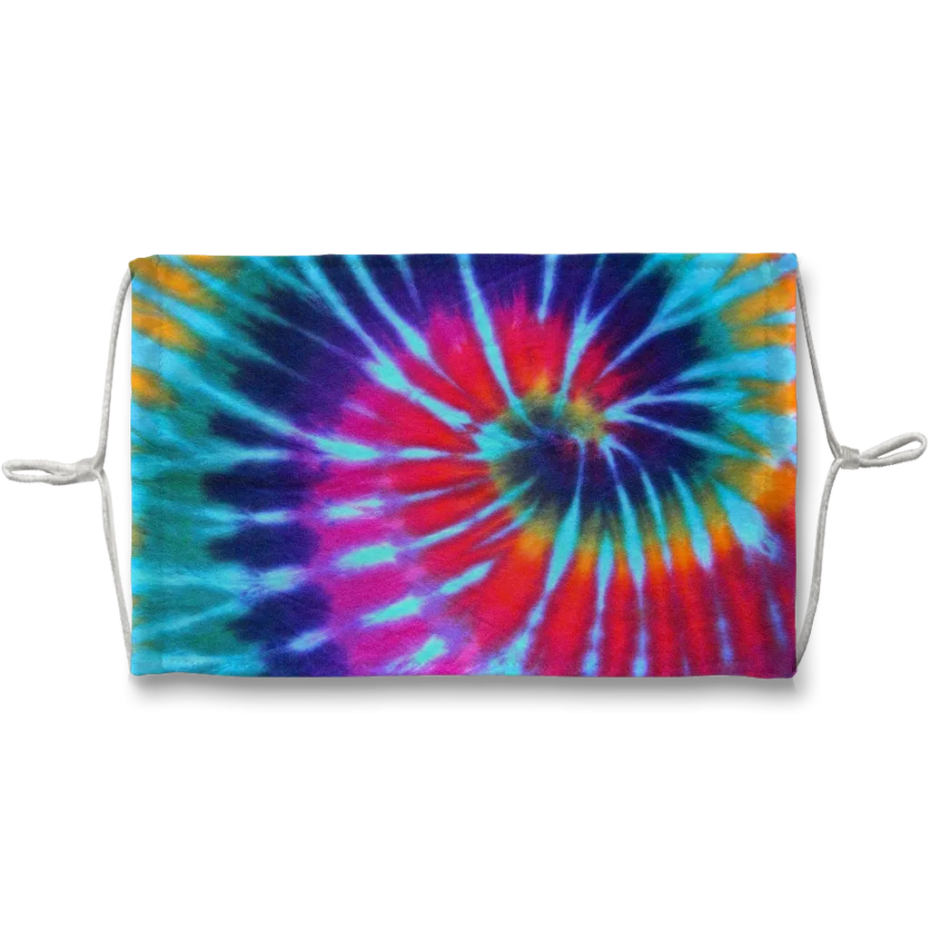 Tie Dye Pattern Face Mask