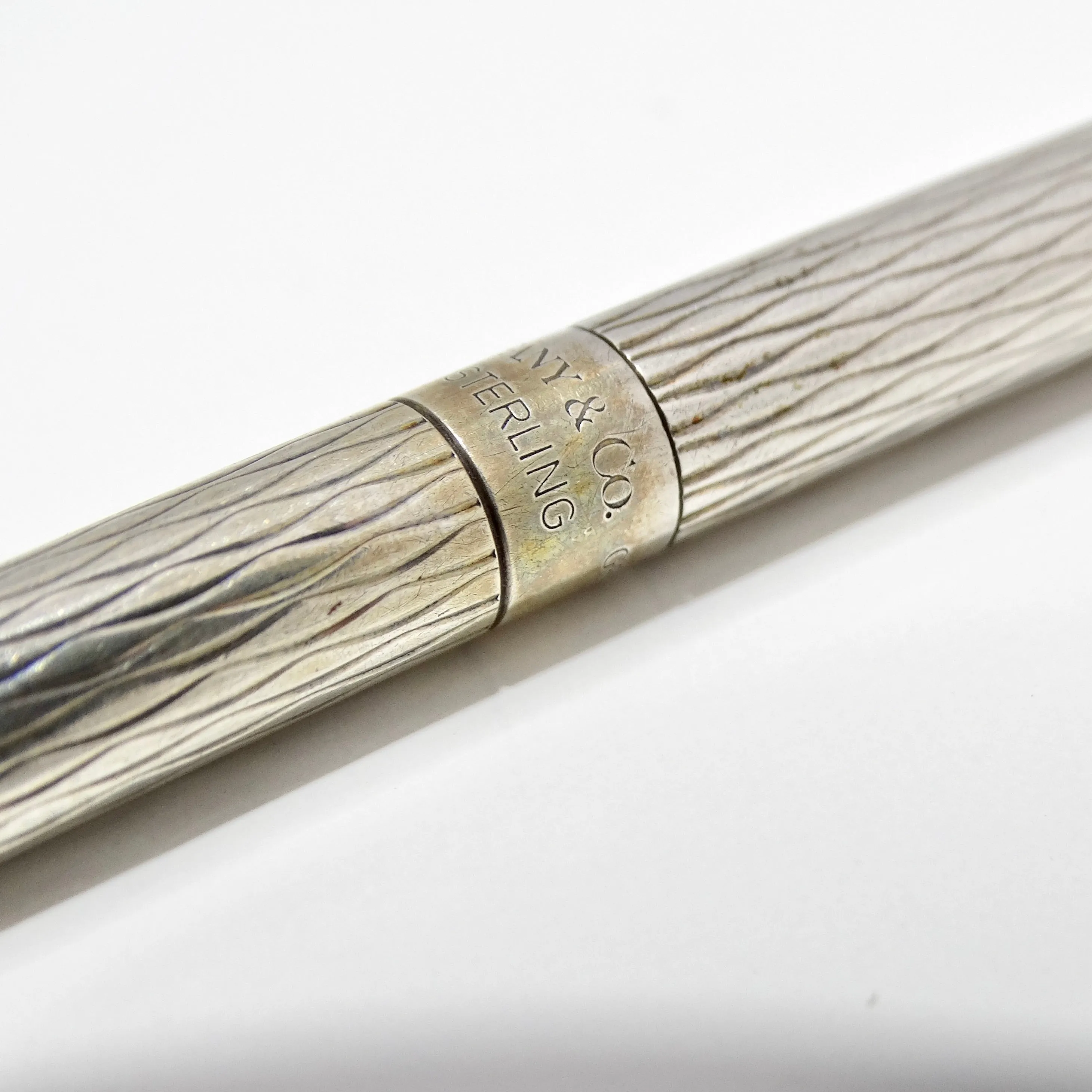 Tiffany & Co 1950s Pure Silver Pen & Ink Set