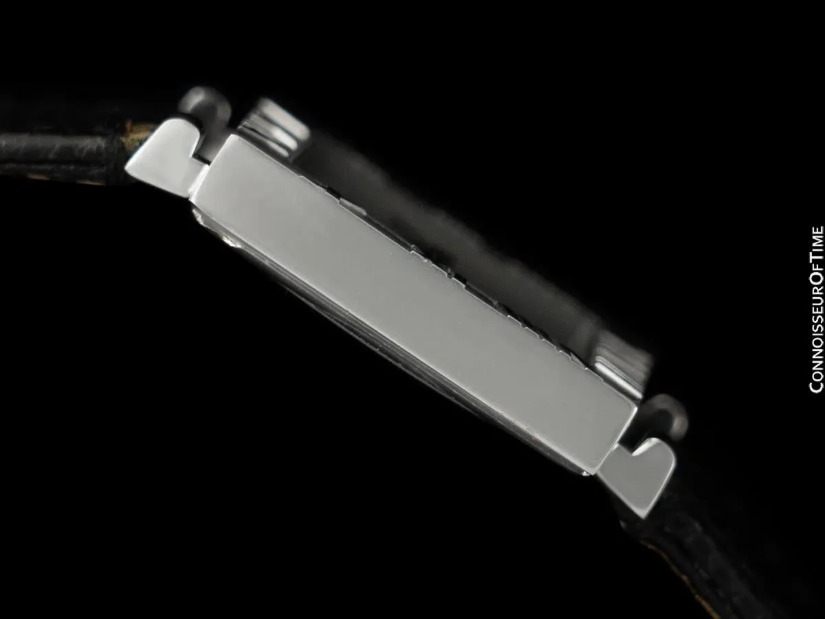 Tiffany & Co. Atlas Mens Midsize Unisex Square Watch - Sterling Silver