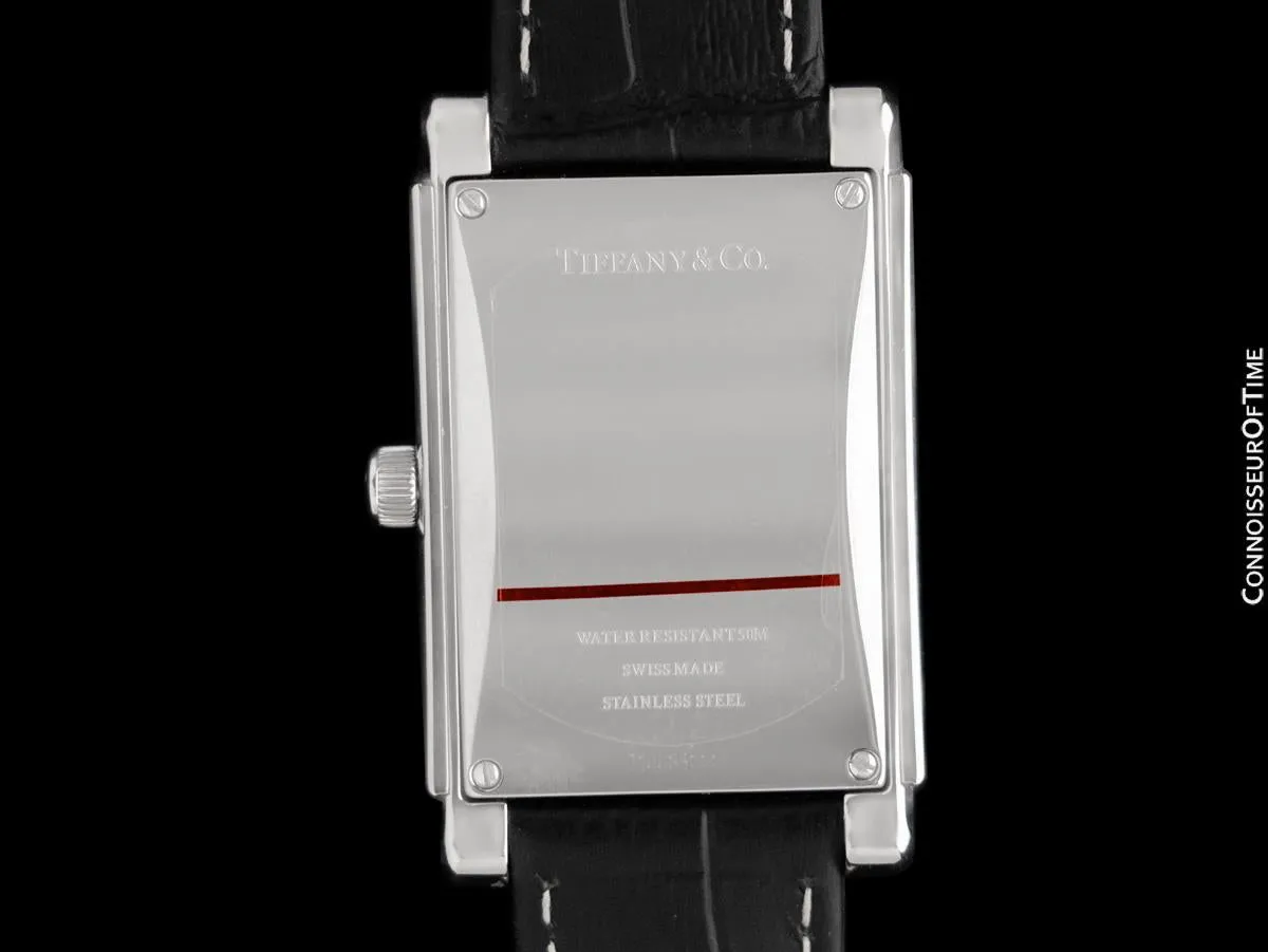 Tiffany & Co. Mens Grand Resonator Quartz Watch - Stainless Steel