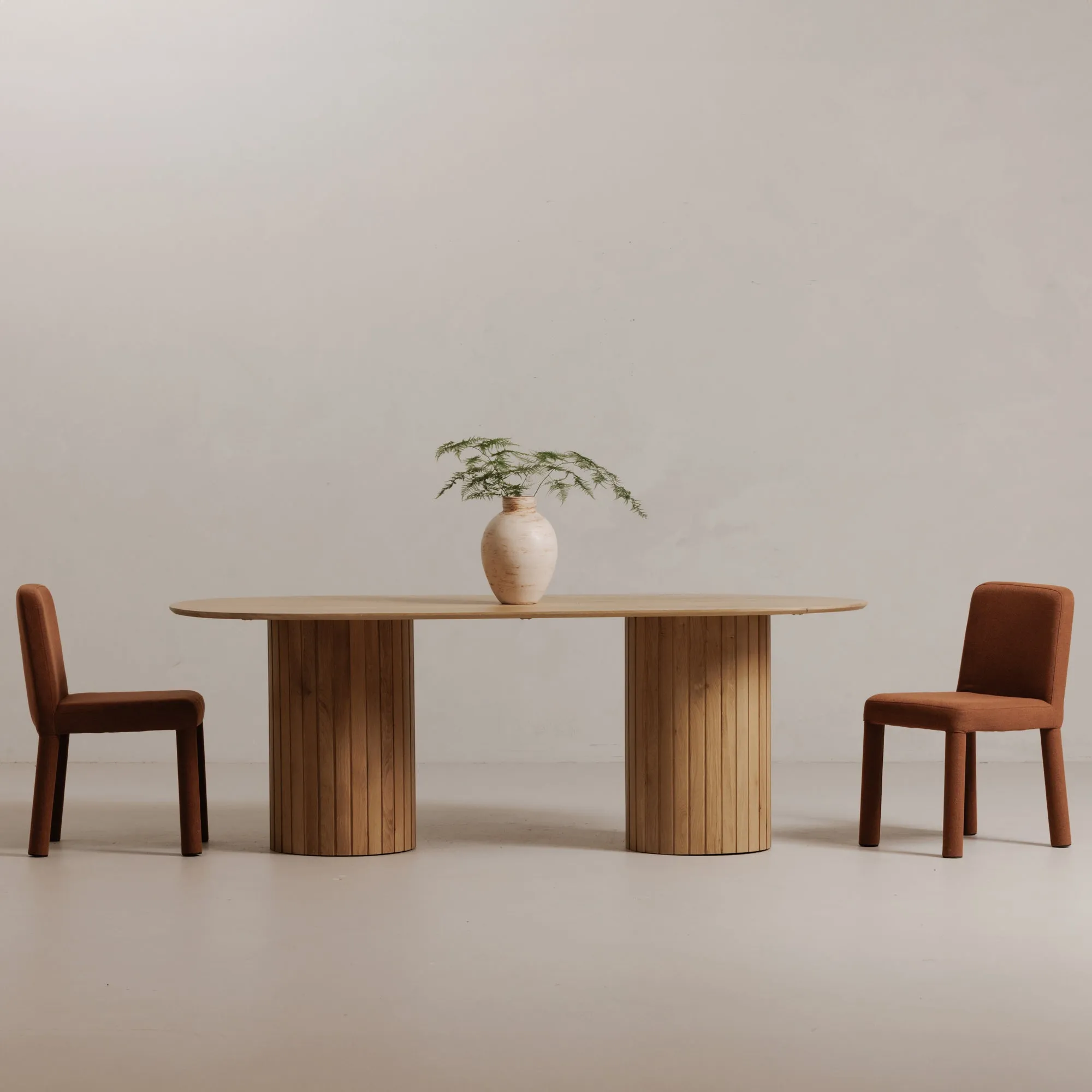 Timeless Upholstered Dining Duo - Twin Comfort Seats