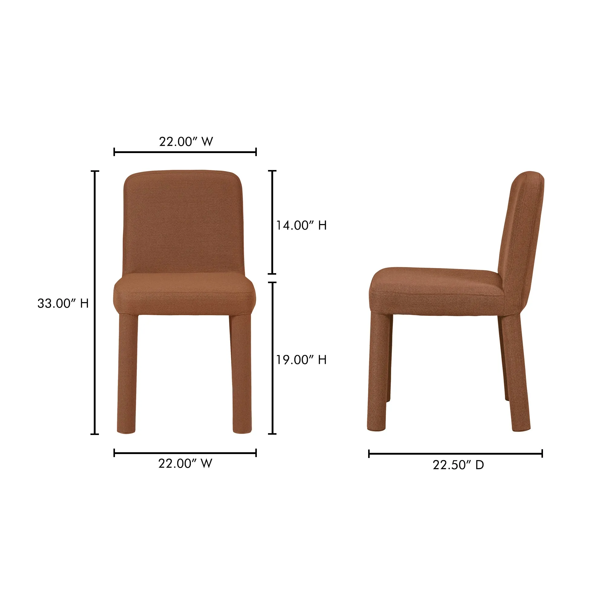 Timeless Upholstered Dining Duo - Twin Comfort Seats