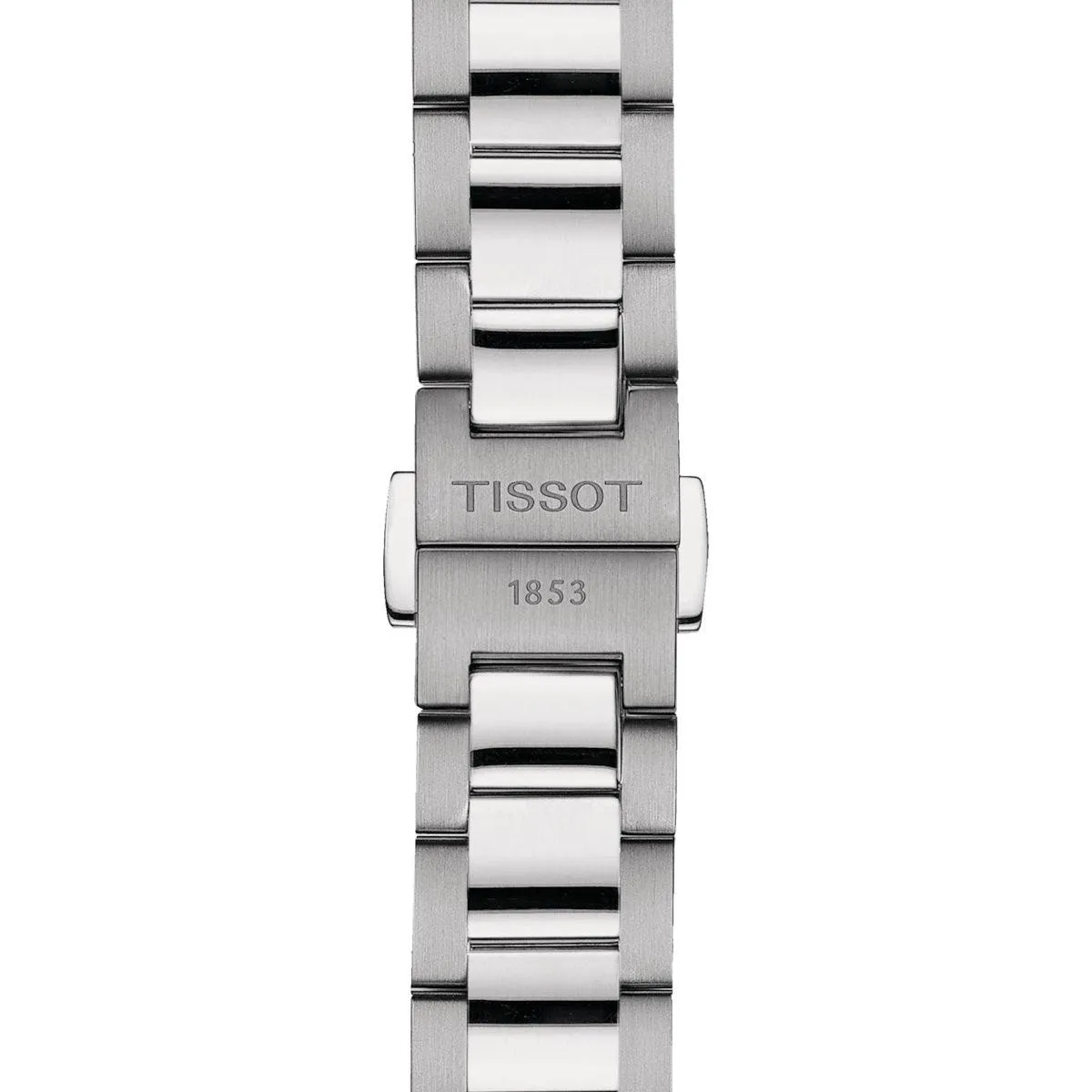 Tissot Clock Pr 100 34mm Silver Quartz Steel Steel Pvd Gold Gold T150.210.21.031.00