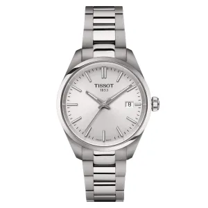 Tissot Clock Pr 100 34mm Silver Quartz Steel T150.210.11.031.00