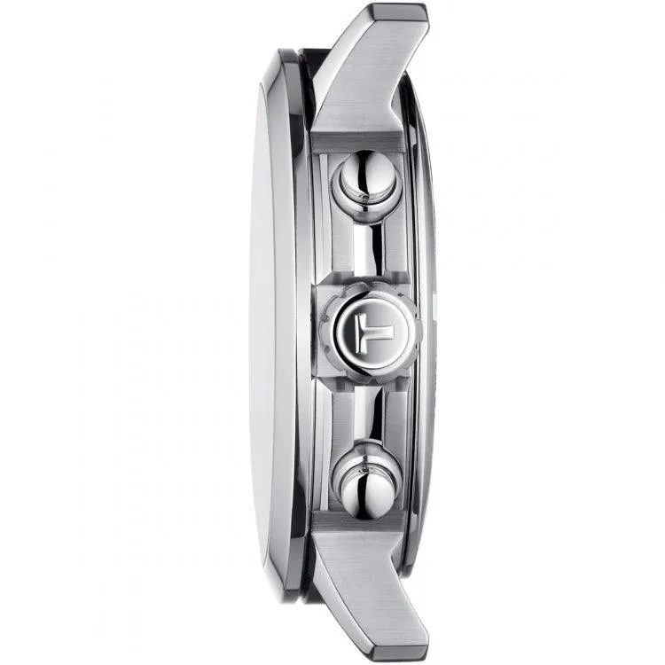 Tissot Clock PRC 200 Chronograph 43mm Silver Quartz Steel T114.417.11.037.00