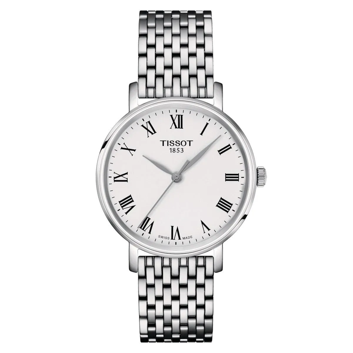 Tissot EVEYTIME 34MM Silver Quartz Steel Watch T143.210.11.033.00