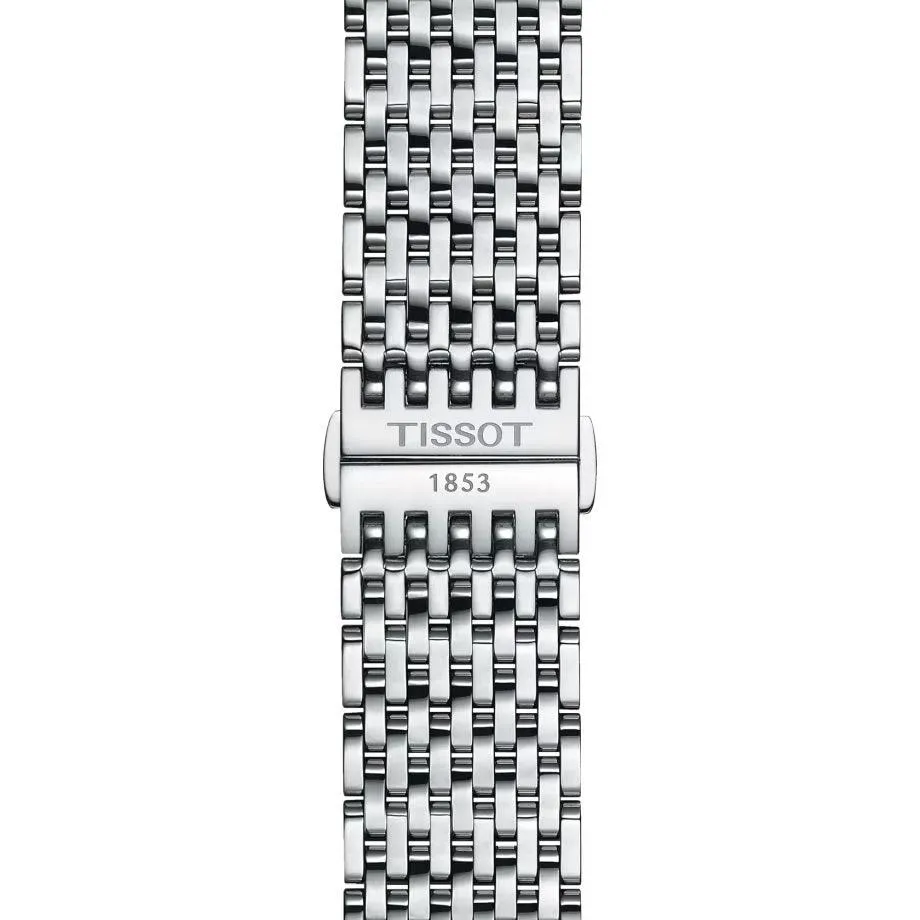 Tissot EVEYTime watch 40mm silver quartz steel t143.410.11.011.01