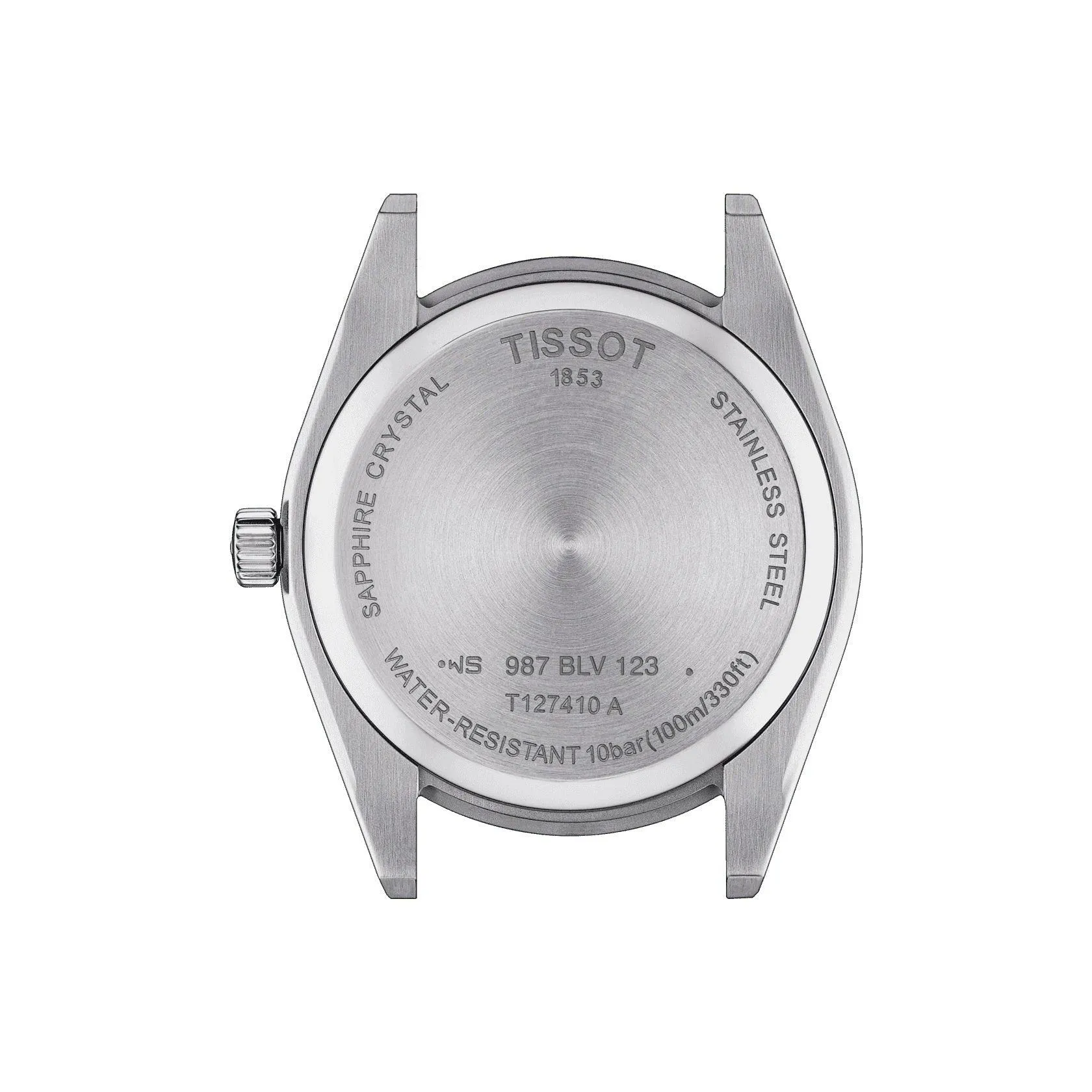 Tissot Men's Watch Gentleman Blue 40mm Quartz Steel T127.410.11.041.00
