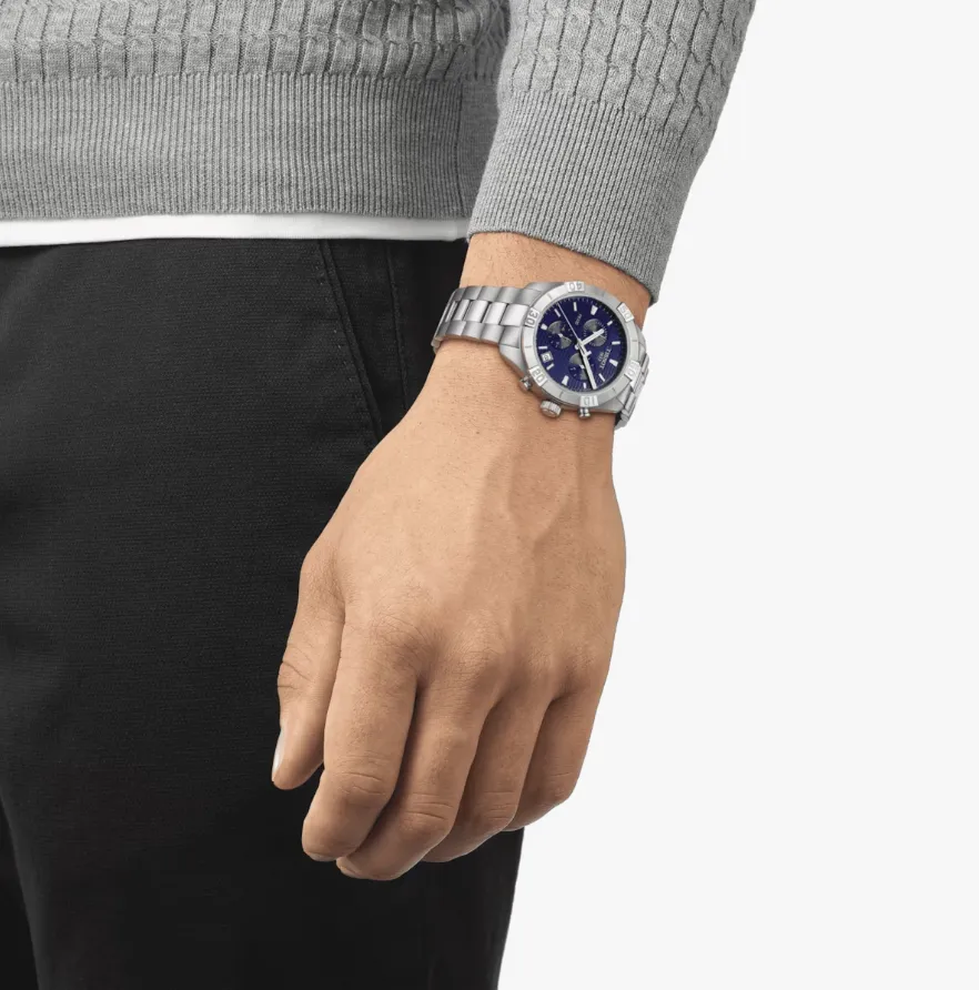 Tissot PR 100 T-Classic Collection, Blue Dial, 40mm (T1016171104100)