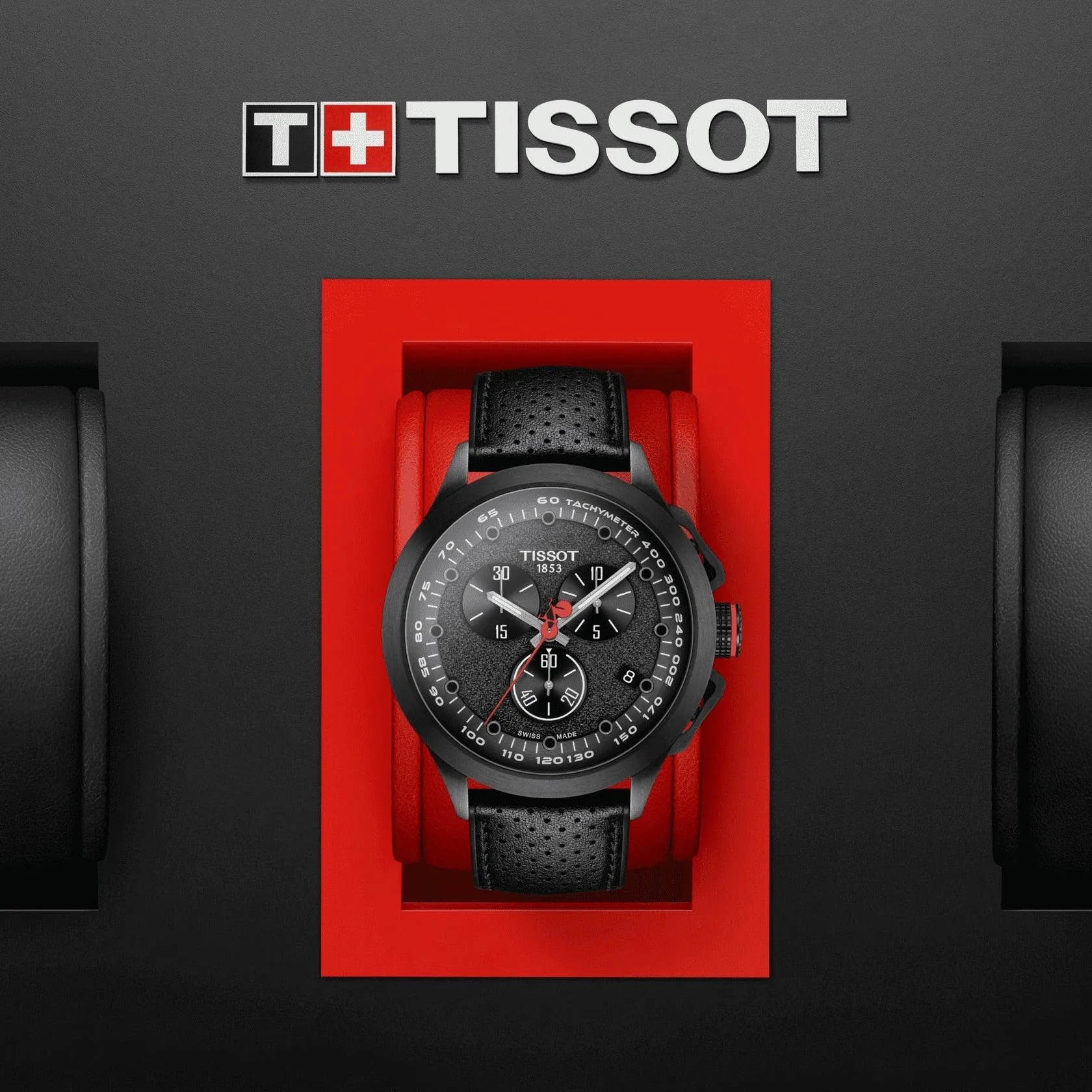Tissot T-Race cycing clock Girling d'Italia 2022 Special Edition 45mm Quartz Steel Finishing Pvd Black T135.417.37.051.01