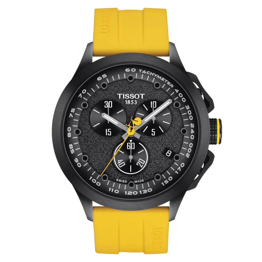 Tissot T-Race Cycling Tour De France 2023 45mm Black Quartz Steel Finish Pvd Black T135.417.37.051.05