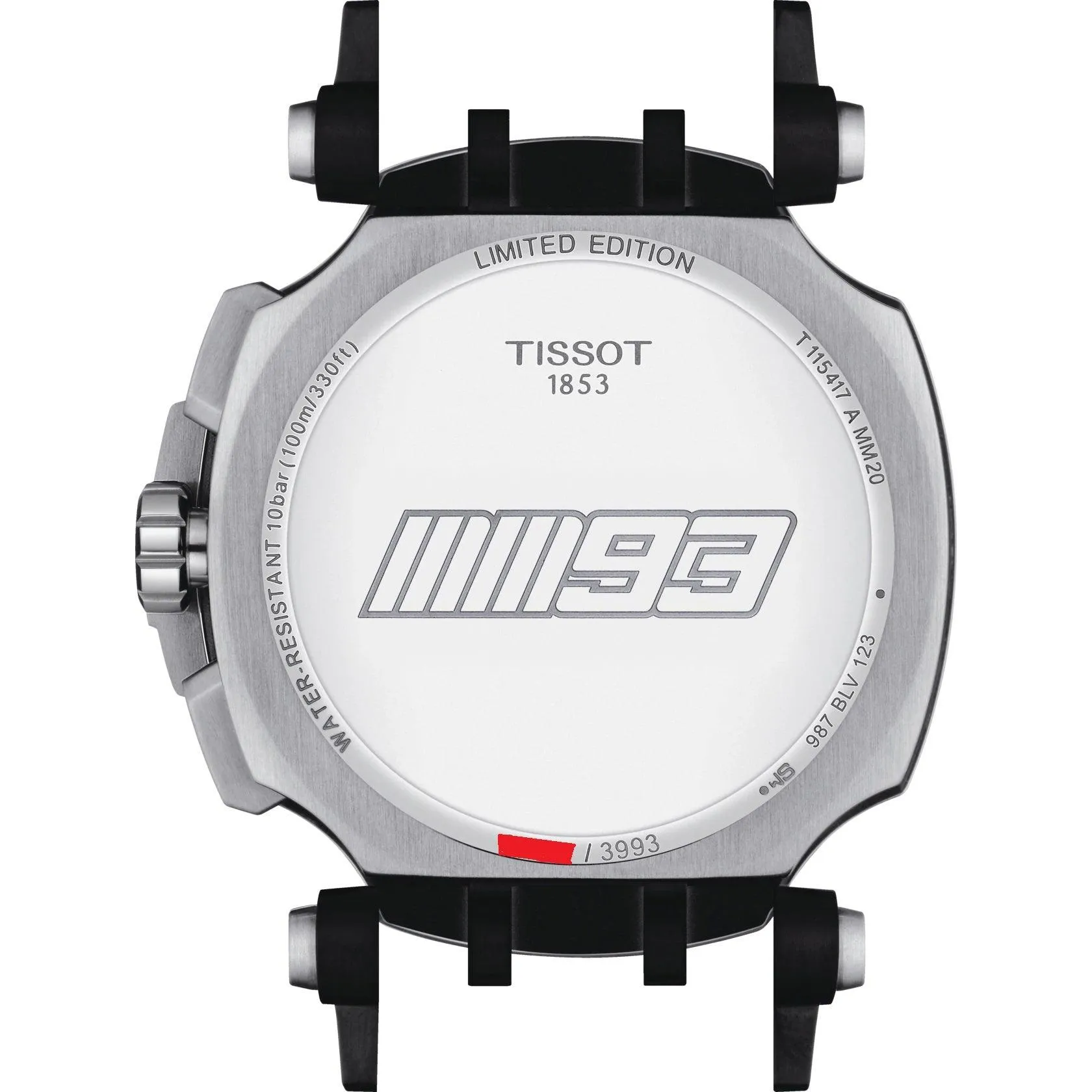 Tissot T-Race Marc Marquez 2020 Limited Edition 43mm View Men's Steel Quartz Chronograph T115.417.27.057.01