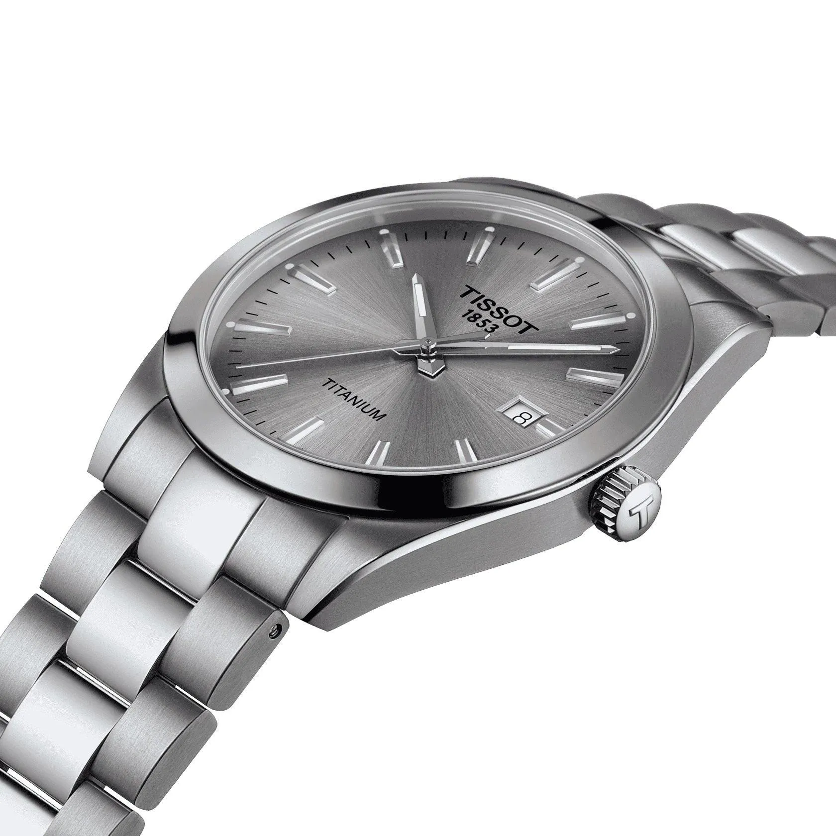 Tissot Watch Gentleman Titanium 40mm Anthracite Quartz Titanium T127.410.44.081.00