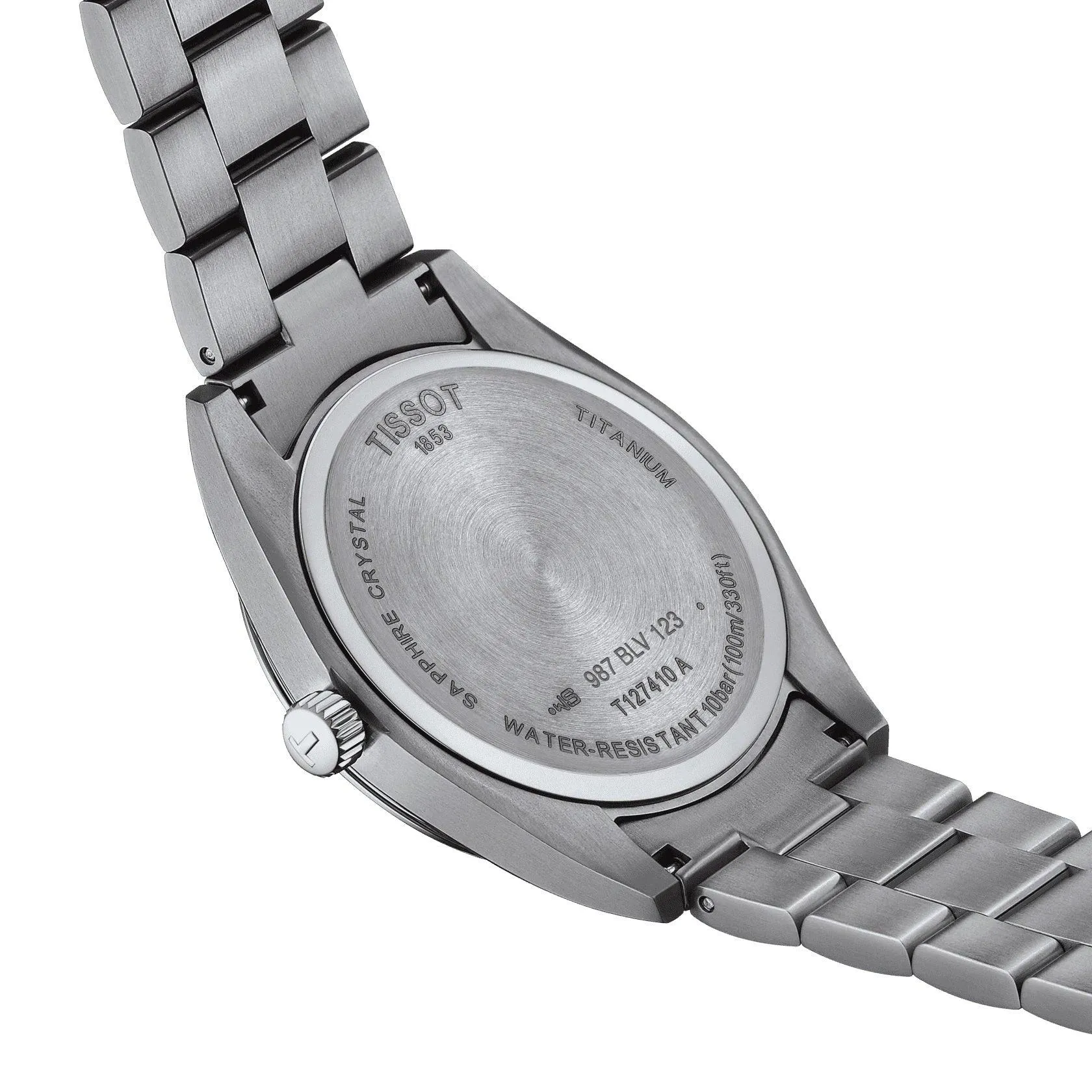 Tissot Watch Gentleman Titanium 40mm Anthracite Quartz Titanium T127.410.44.081.00