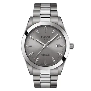 Tissot Watch Gentleman Titanium 40mm Anthracite Quartz Titanium T127.410.44.081.00